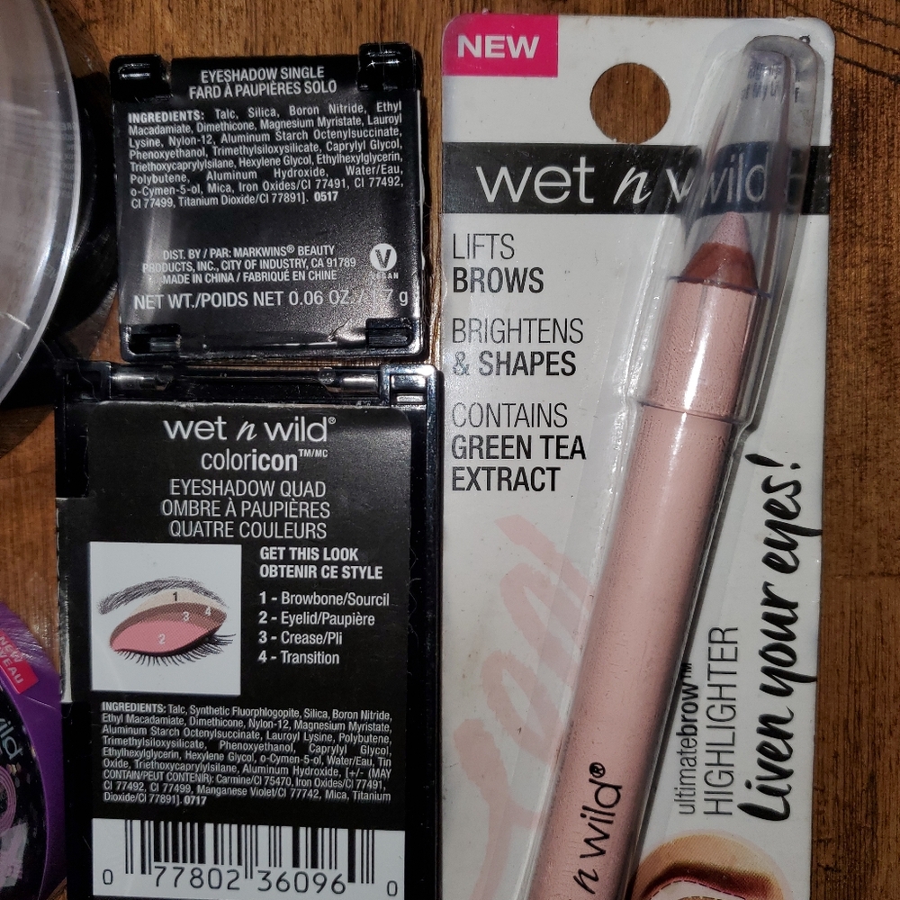 14 Wet n Wild Makeup & Skincare Lot - Eyeshadow / Glitter Mask / Setting Powder - Picture 10 of 13